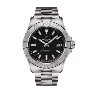 Breitling Avenger Automatic 42mm Mens Watch Black Stainless Steel A17328101B1A1