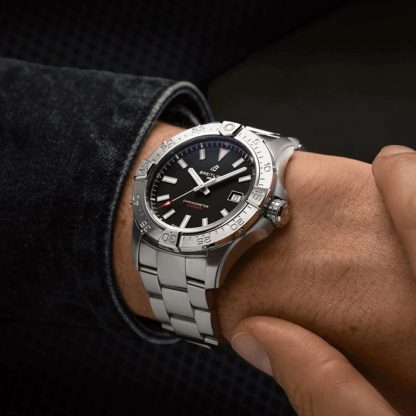 Breitling Avenger Automatic 42mm Mens Watch Black Stainless Steel A17328101B1A1 – Image 5