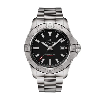 Breitling Avenger Automatic 42mm Mens Watch Black Stainless Steel A17328101B1A1