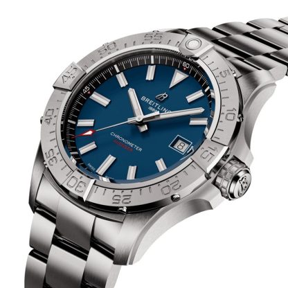 Breitling Avenger Automatic 42mm Montre Homme Bleu Acier Inoxydable A17328101C1A1 – Image 3