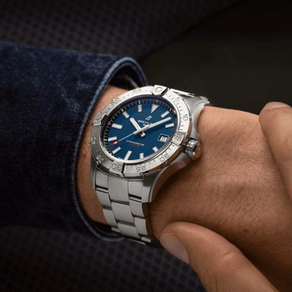Breitling Avenger Automatic 42mm Montre Homme Bleu Acier Inoxydable A17328101C1A1 – Image 5