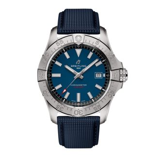 Breitling Avenger Automatic 42mm Montre Homme Cuir Bleu A17328101C1X1