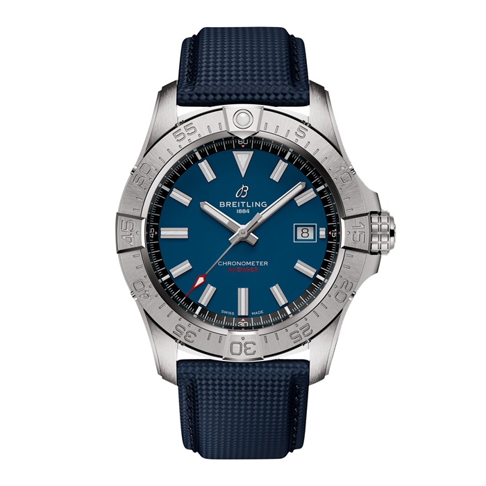 Breitling Avenger Automatic 42mm Montre Homme Cuir Bleu A17328101C1X1