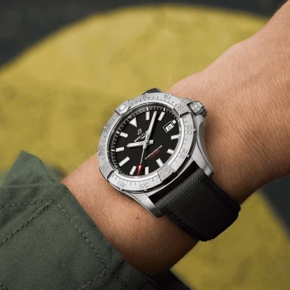 Breitling Avenger Automatic 42mm Montre Homme Cuir Noir A17328101B1X1 – Image 3