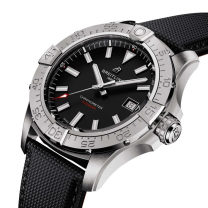 Breitling Avenger Automatic 42mm Montre Homme Cuir Noir A17328101B1X1 – Image 4