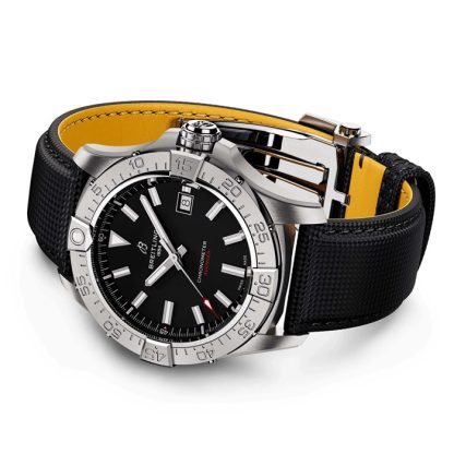 Breitling Avenger Automatic 42mm Montre Homme Cuir Noir A17328101B1X1 – Image 5