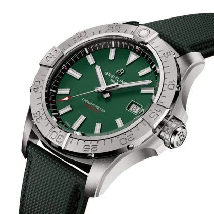 Breitling Avenger Automatic 42mm Montre Homme Cuir Vert A17328101L1X1 – Image 3