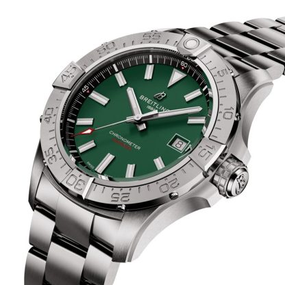 Breitling Avenger Automatic 42mm Montre Homme Vert Acier inoxydable A17328101L1A1 – Image 3