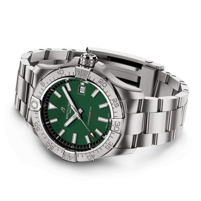 Breitling Avenger Automatic 42mm Montre Homme Vert Acier inoxydable A17328101L1A1 – Image 4
