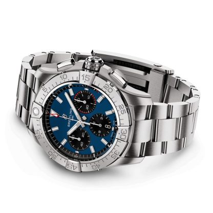 Breitling Avenger B01 Chronograph 42 Montre homme bleu en acier inoxydable AB0146101C1A1 – Image 3
