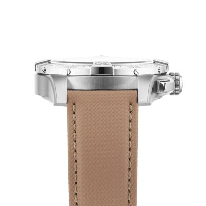 Breitling Avenger B01 Chronograph 44mm Montre Homme Cuir Beige AB0147101A1X1 – Image 4