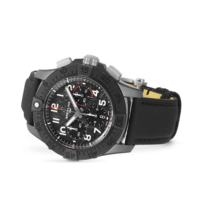 Breitling Avenger B01 Chronograph 44mm Night Mission Mens Watch Black SB0147101B1X1 – Image 3