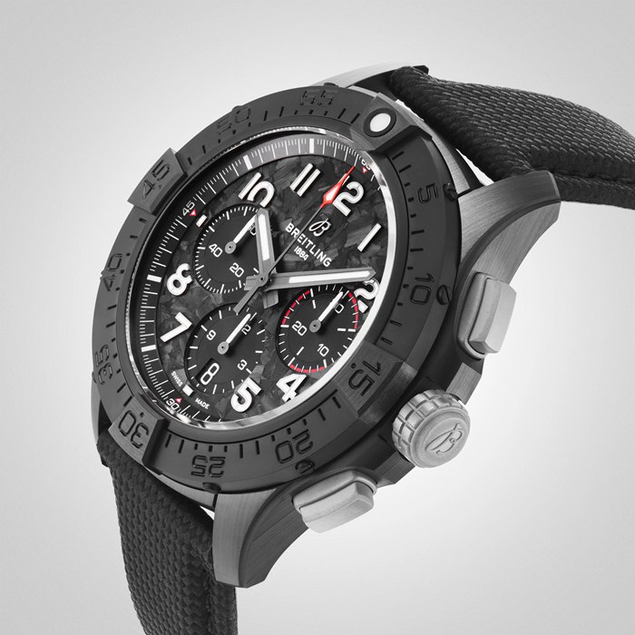 Breitling Avenger B01 Chronograph 44mm Night Mission Mens Watch Black SB0147101B1X1 – Image 5