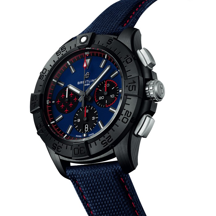 Breitling Avenger B01 Chronograph Red Arrows 44mm Montre Homme Bleu SB01475A1C1X1 – Image 2