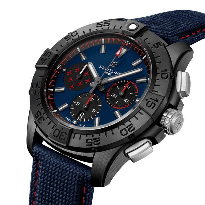 Breitling Avenger B01 Chronograph Red Arrows 44mm Montre Homme Bleu SB01475A1C1X1 – Image 3