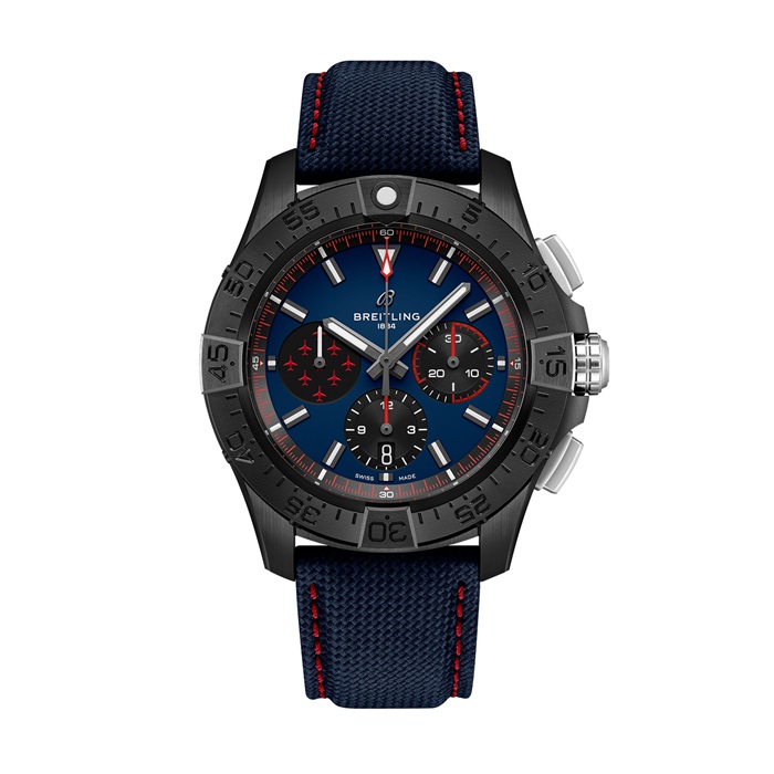 Breitling Avenger B01 Chronograph Red Arrows 44mm Montre Homme Bleu SB01475A1C1X1