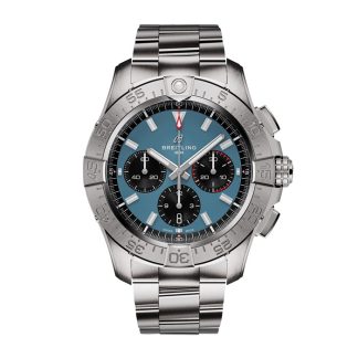 Breitling Avenger Chronograph B01 44mm Montre Hommes Bleu Acier AB0147101C1A1