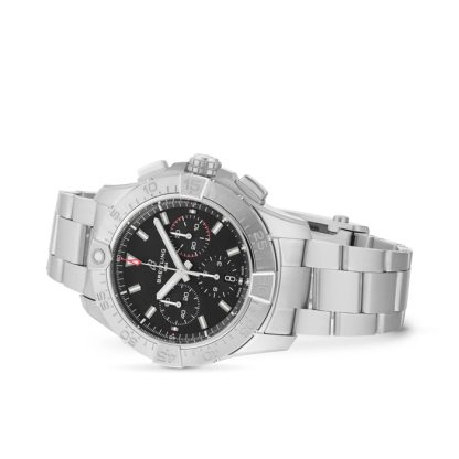 Breitling Avenger Chronograph B01 44mm Montre Hommes Noir Acier AB0147101B1A1 – Image 3