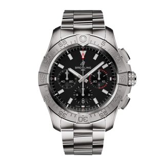 Breitling Avenger Chronograph B01 44mm Montre Hommes Noir Acier AB0147101B1A1