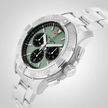 Breitling Avenger Chronograph B01 Montre Hommes 44mm Acier Vert AB0147101L1A1 – Image 5