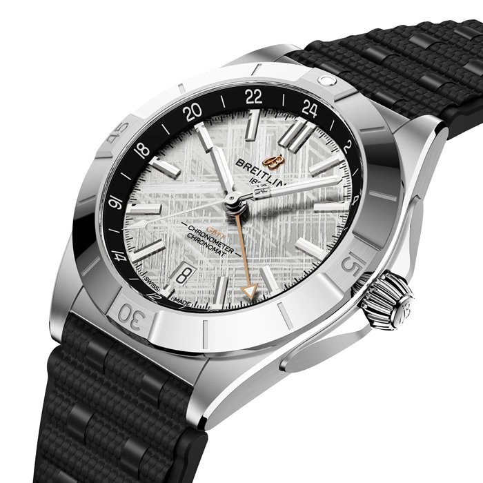Breitling Chronomat Automatic GMT Erling Haaland Limited Edition 40mm Mens Watch Rubber P323982A1F1S1 – Image 2