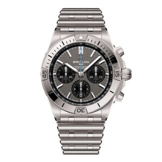Breitling Chronomat B01 42mm Montre Homme Gris Titane EB0134101M1E1
