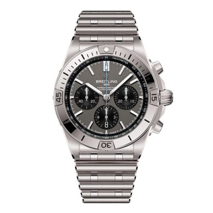 Breitling Chronomat B01 42mm Montre Homme Gris Titane EB0134101M1E1