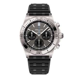 Breitling Chronomat B01 42mm Montre Hommes Caoutchouc Gris EB0134101M1S1