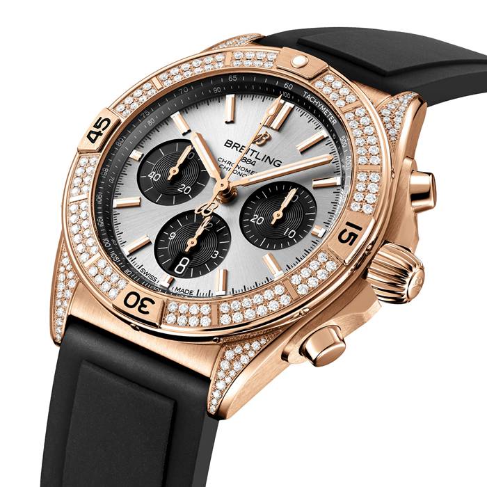 Breitling Chronomat B01 Montre Hommes 42mm Or Rouge RB0134721G1S1 – Image 2