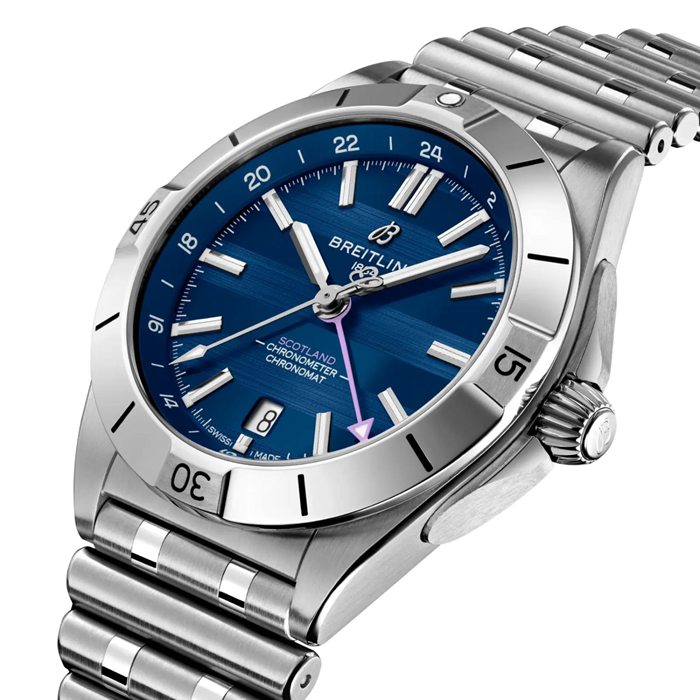 Breitling Chronomat GMT Six Nations Scotland Limited Edition 40mm Montre Homme A323986B1C1A1 – Image 3
