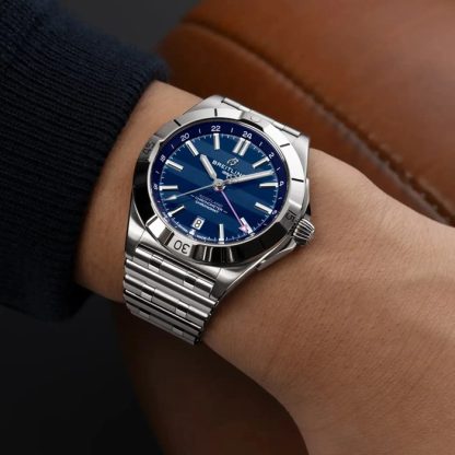 Breitling Chronomat GMT Six Nations Scotland Limited Edition 40mm Montre Homme A323986B1C1A1 – Image 5