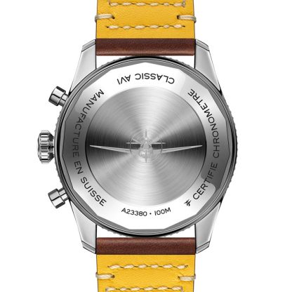 Breitling Classic AVI Chronograph 42 Curtiss P-40 Warhawk Montre à bracelet cuir A233802A1L1X1 – Image 2