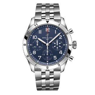 Breitling Classic AVI Chronograph 42 Tribute to Vought F4U Corsair Montre en acier inoxydable A233801A1C1A1