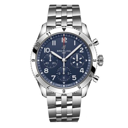 Breitling Classic AVI Chronograph 42 Tribute to Vought F4U Corsair Montre en acier inoxydable A233801A1C1A1
