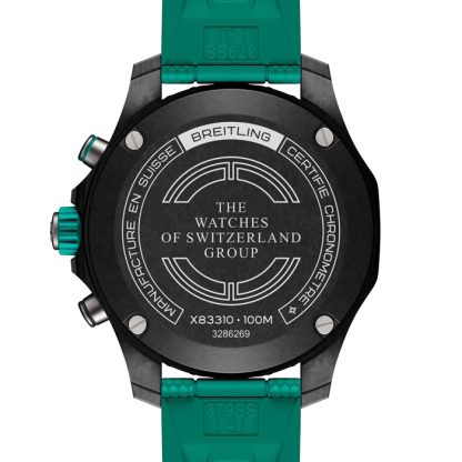 Breitling Endurance Pro 38mm Montre Unisexe Turquoise The Watches Of Switzerland Group Exclusive X833105A1B1S1 – Image 4