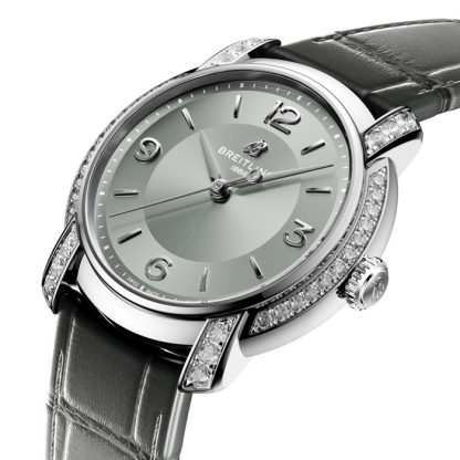 Breitling Lady Premier 36mm Montre Femme Gris A10310671M1P1 – Image 2