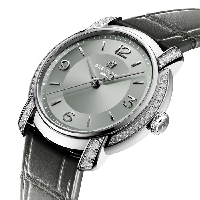 Breitling Lady Premier 36mm Montre Femme Gris A10310671M1P1 – Image 2