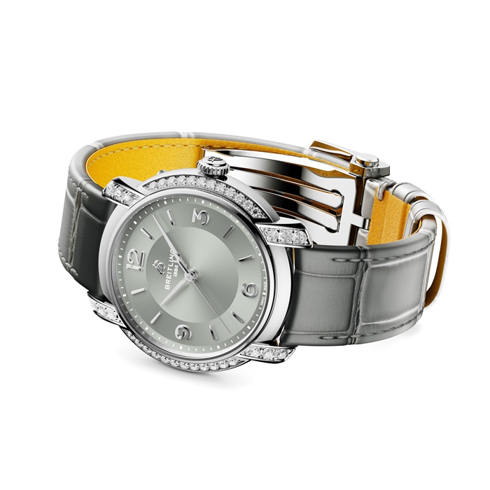 Breitling Lady Premier 36mm Montre Femme Gris A10310671M1P1 – Image 3