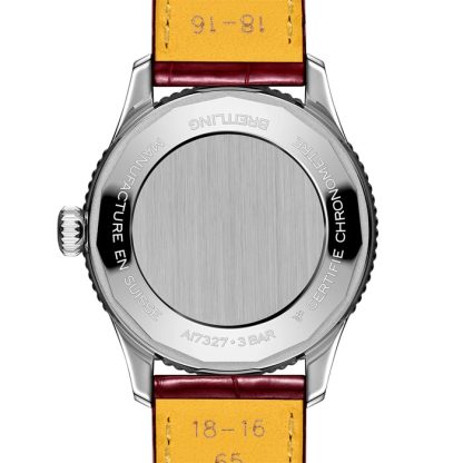 Breitling Montre Femme Navitimer 36mm Alligator Argent A17327211G1P1 – Image 2