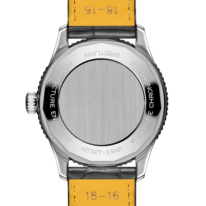 Breitling Montre Femme Navitimer 36mm Alligator gris A17327381B1P1 – Image 2