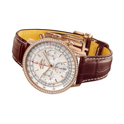 Breitling Montre Hommes Navitimer Chronograph 41mm Cadran Crème RB0139631G1P1 – Image 3