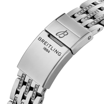 Breitling Navitimer Automatic 35mm Ladies Watch Mother Of Pearl A17395721G1A1 – Image 5