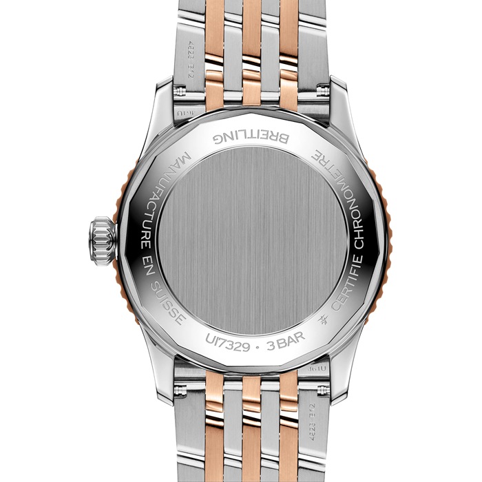 Breitling Navitimer Automatic 41mm Montre Homme Argent Acier Inoxydable et Or Rouge 18k U17329F41G1U1 – Image 2