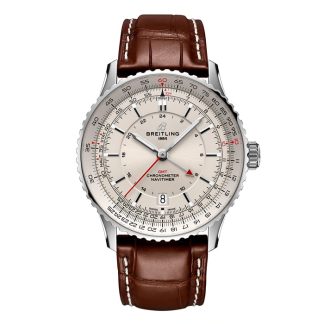 Breitling Navitimer Automatic GMT 41mm Montre Homme Argent A32310211G1P1