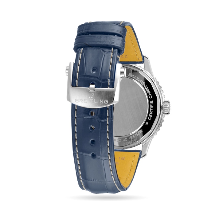 Breitling Navitimer Automatic GMT 41mm Montre Homme Bleu clair A32310171C1P1 – Image 4