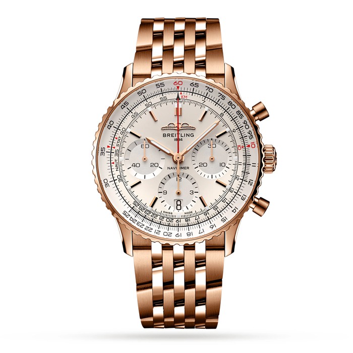Breitling Navitimer B01 Chronograph 41 Montre en or rouge 18 carats RB0139211G1R1