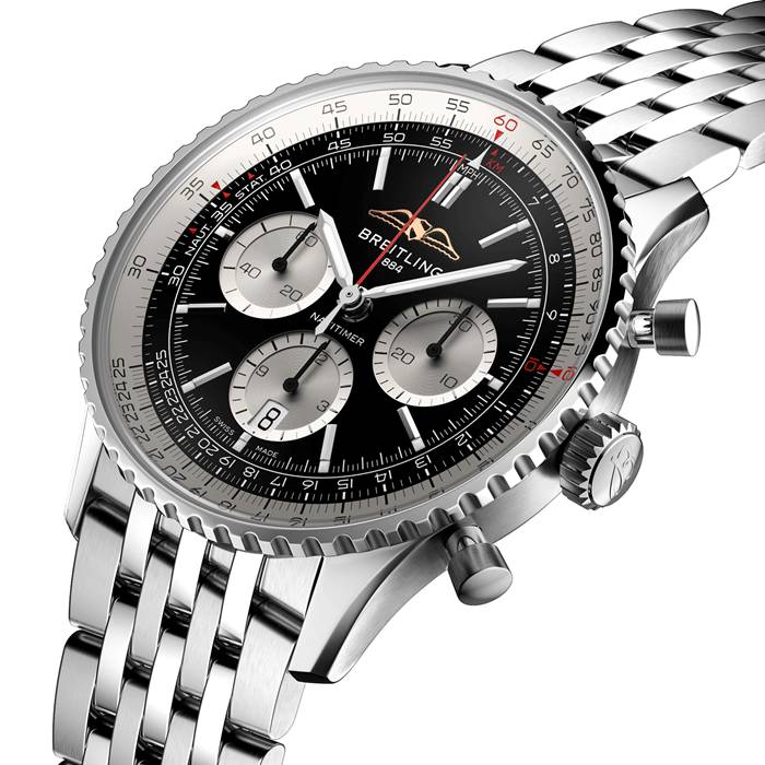Breitling Navitimer B01 Chronograph 43 Black Watch AB0138211B1A1 – Image 2