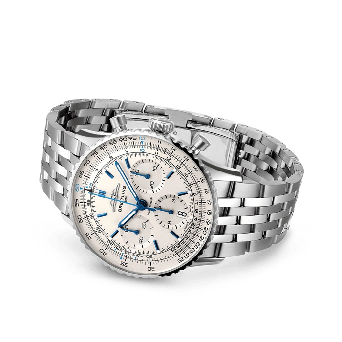 Breitling Navitimer Chronograph 41mm Mens Watch White AB0139A71G1A1 – Image 3