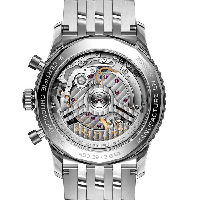 Breitling Navitimer Chronograph 41mm Mens Watch White AB0139A71G1A1 – Image 4