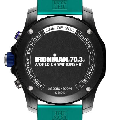 Breitling Professional Endurance Pro IRONMAN® 70.3 World Championship 2025 Limited Edition Quartz 44mm Montre Homme Turquoise X823101K1C1S1 – Image 4